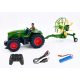  REMOTE CONTROLLED TRACTOR RC TRACTOR WITH RAKER + BATTERY