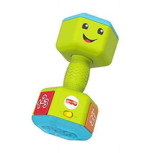  Fisher-Price Laugh & Learn Countin' Reps Dumbbell - UK English Edition, mousse