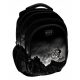  Starpak Multi-Compartment School Backpack, Black, Grey and Silver Tones, 25L