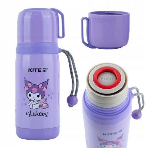  Thermos flask for kite drinks 0.35 l, purple