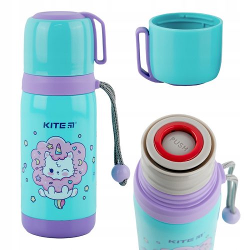  Kite thermos flask for drinks, 0.35 l, green