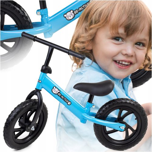  Balance bike for children, children's bike, adjustable walker, 12-inch wheels