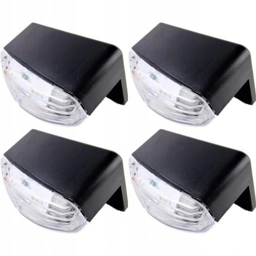  Cortina solar lamp, black, 5.3 cm, 4 pieces