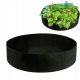  Flowerpot 55 cm x 55 x 20 cm (diameter 55 cm, cleaned geotextile) black