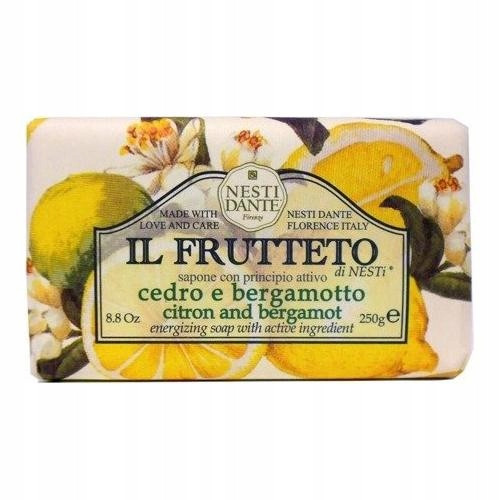  Nesti Dante Natural Toilet Soap Bar Refreshes Lemon Bergamot