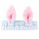  COSMETIC HAIR BAND RABBIT EARS GRAY