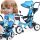  BE-ACTIVE.PL Tricycle Bicycle 3-in-1 Rotating Children's Tricycle White, Black, Gray