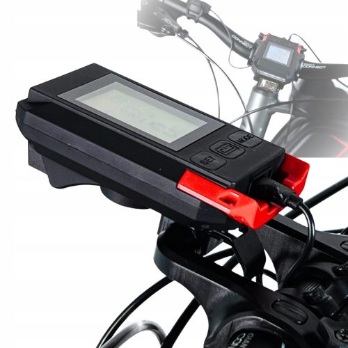 LED BICYCLE LIGHT BICYCLE FRONT METER HORN HANDLEBAR SET