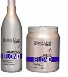  STAPIZ BLONDE SHAMPOO 1L + BLONDE MASKE 1L XXL 2L