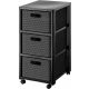  Rotho bathroom shelf anthracite 32.5 x 37.5 x 71.2 cm