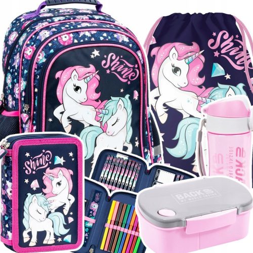  SCHOOL BACKPACK FOR GIRLS UNICORN UNICORN + 4 more products