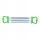  Chest Expander Kids Boys Girls 5 Springs Exercise Device Green