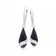  Silver earrings long with Cairo Night hanging for Women pr.925