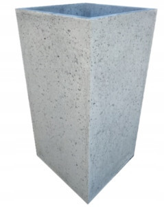  Vivenda flowerpot 40 cm x 40 x 80 cm concrete