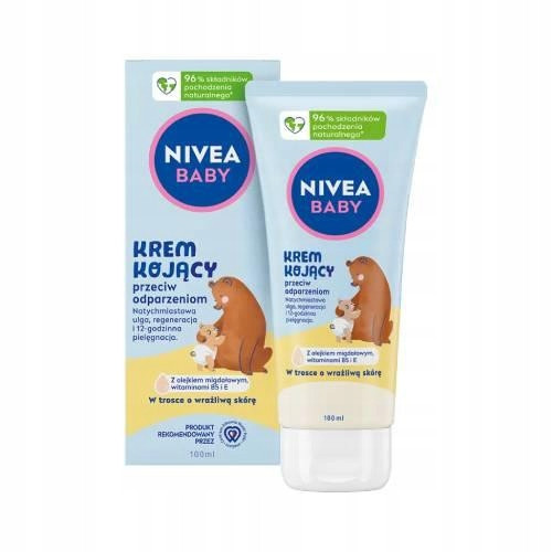  NIVEA BABY SOOTHING CREAM AGAINST RASHES from the 1st day of life