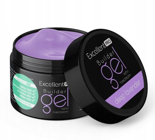  EXCELLENT PRO BUILDER GEL DEEP LAVENDER 15 g