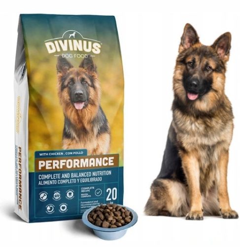  DIVINUS PERFORMANCE FOR SHEPHERD DOGS DRY FOOD 20KG