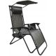  Saska Garden VK1 deck chair, metal grey