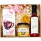  BASKET BOX GIFT SET GIFT FLOWERS HONEY TEA SYRUP JAM