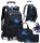  Ziranyu School Backpack with Multiple Compartments Blue Shades 31 Years Old