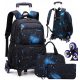 Ziranyu School Backpack with Multiple Compartments Blue Shades 31 Years Old