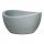  Scheurich flowerpot 39 cm x 39 x 21 cm plastic in the colors grey and silver