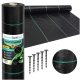  AGROTWOVEN 110G 3,2x50m PREMIUM UV 3% AGROTWOVEN SCHWARZ MATTE + PINS