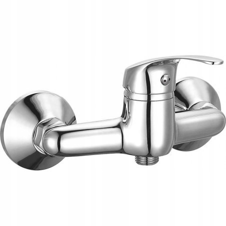  Single-lever wall-mounted shower faucet Aqualine 35 Chrome