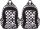 St. Right Chess Cats 3-Compartment Youth School Backpack