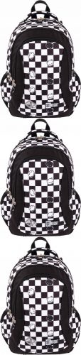 Youth School Backpack St. Right Chess Cats, 3-Compartment, Waterproof