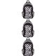 Youth School Backpack St. Right Chess Cats, 3-Compartment, Waterproof
