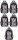 St. Right Chess Cats Waterproof School Backpack - 3 Compartments