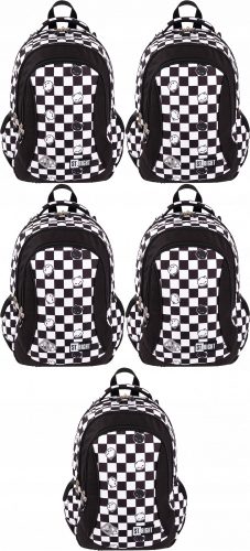 St. Right Chess Cats Waterproof School Backpack - 3 Compartments