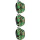 St.Right Pixel Cubes Youth School Backpack - Set of 3