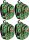 Pixel Cubes 20L Youth School Backpack by St.Right, Set of 4
