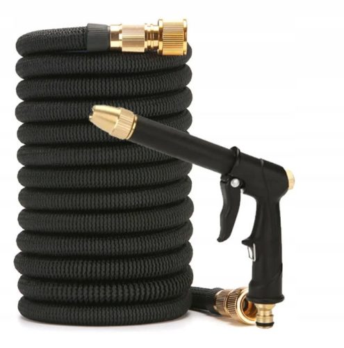  Premium FLEXIBLE GARDEN HOSE + GUN 5 m