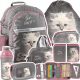  Paso School Backpack with Multiple Compartments Pink, Grey and Silver Tones, Multicoloured 19 l + 6 more products