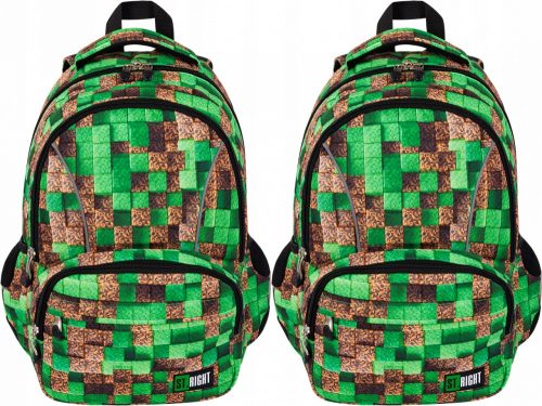 Durable School Backpack with Dual Compartments and Smart Organization