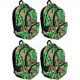 Durable Minecraft Pixel Cubes St.Right Youth School Backpack