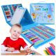  Painting set drawing art case 208-piece markers, colored pencils