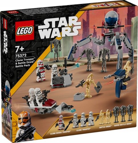  LEGO StarWars – Clone Trooper und Battle Droid Battle Pack 215 Steine