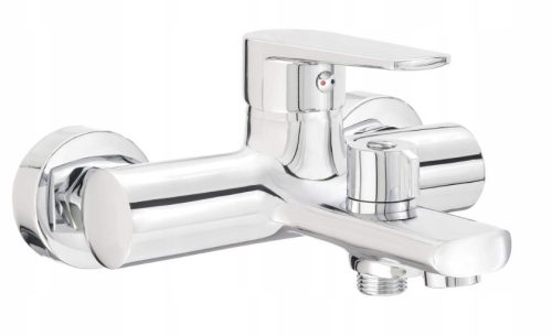  Single-lever wall-mounted bathtub faucet Deante TUBO, chrome