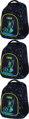 Boys' School Backpack for Grades 1-3, Football Theme, 20L Capacity, Ergonomic Design