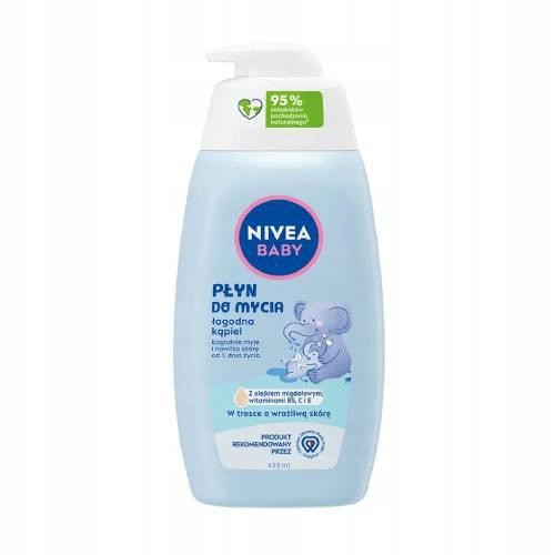  NIVEA BABY Gentle bath washing liquid 450 ml