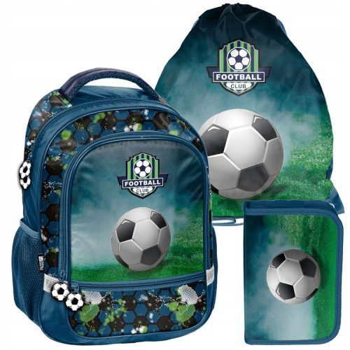  PASO SCHOOL BACKPACK Schoolbag FOOTBALL Class 1-3