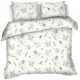  Linge de lit en coton 220x200 200x220 fleurs de mariage 179 beige