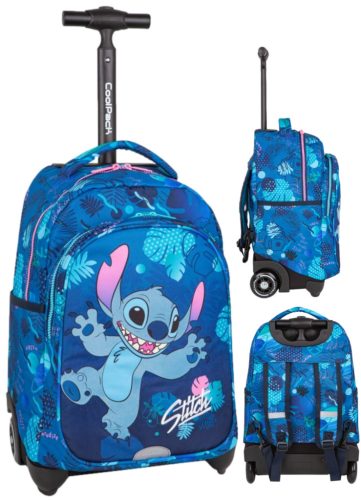  CoolPack SCHOOL BACKPACK on wheels for teenagers Disney Stitch