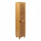  5fünf Simple Smart bathroom shelf, natural oak 28 x 33 x 168 cm