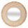  Atmosphera wall mirror, circle, wooden frame, 680 x 680 mm