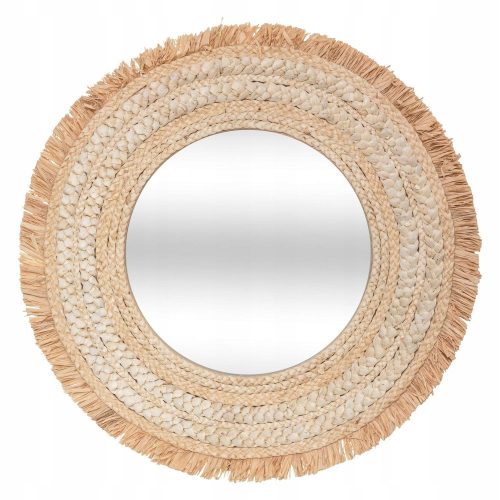  Atmosphera wall mirror, circle, wooden frame, 680 x 680 mm